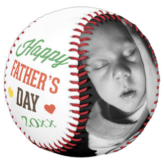 Fathers Day Unique Personalized Softball
