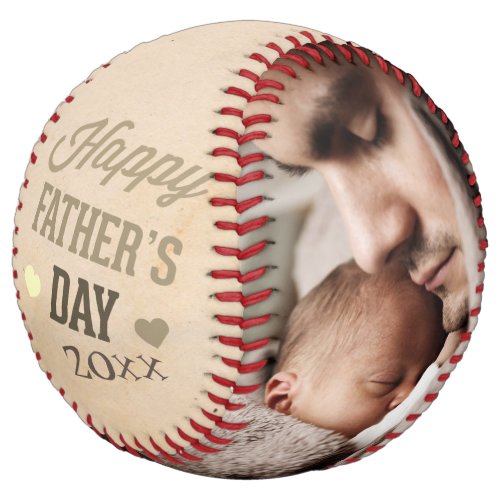 Fathers Day Unique Personalized Softball