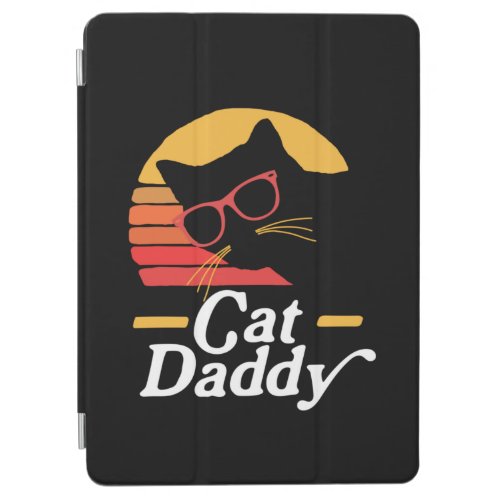 Fathers Day Vintage Cat Daddy iPad Air Cover
