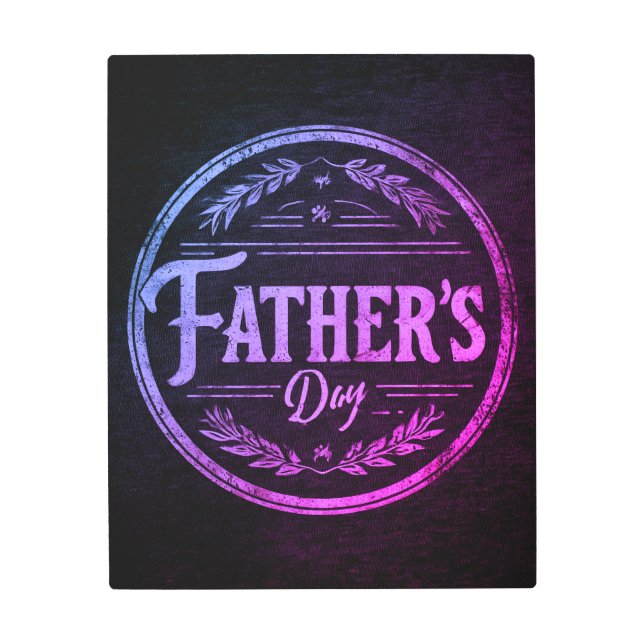 Father's Day Wall Art (Front)