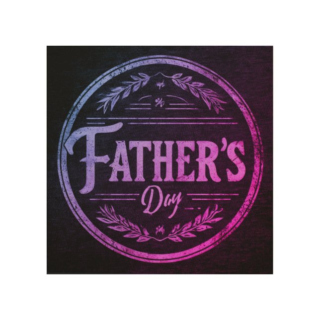 Father's Day Wall Art (Front)