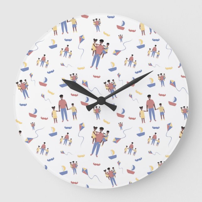 Father's Day Wall Clock (Front)