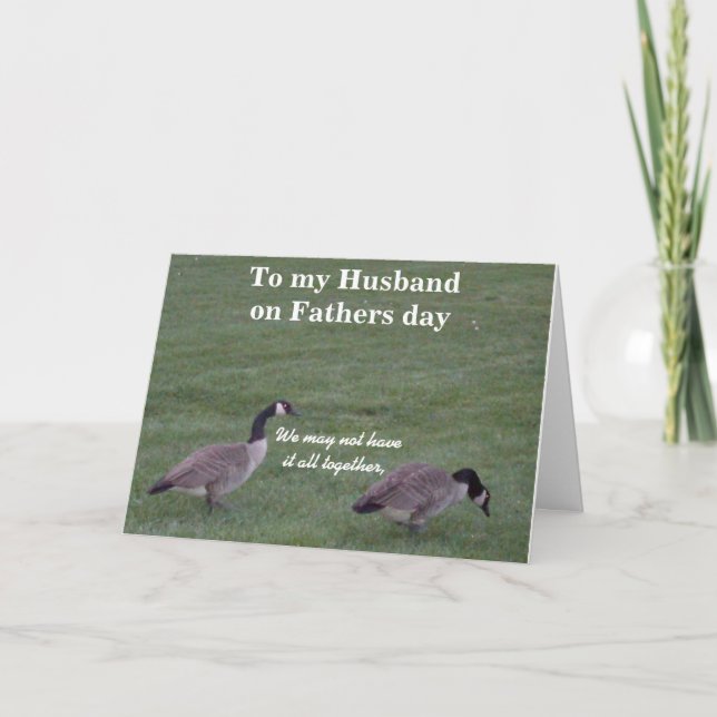 FATHERS DAY WE HAVE IT ALL HUSBAND card (Front)