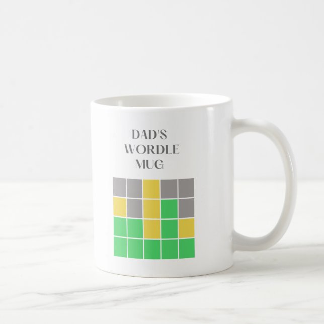 Fathers Day Wordle Mug (Right)
