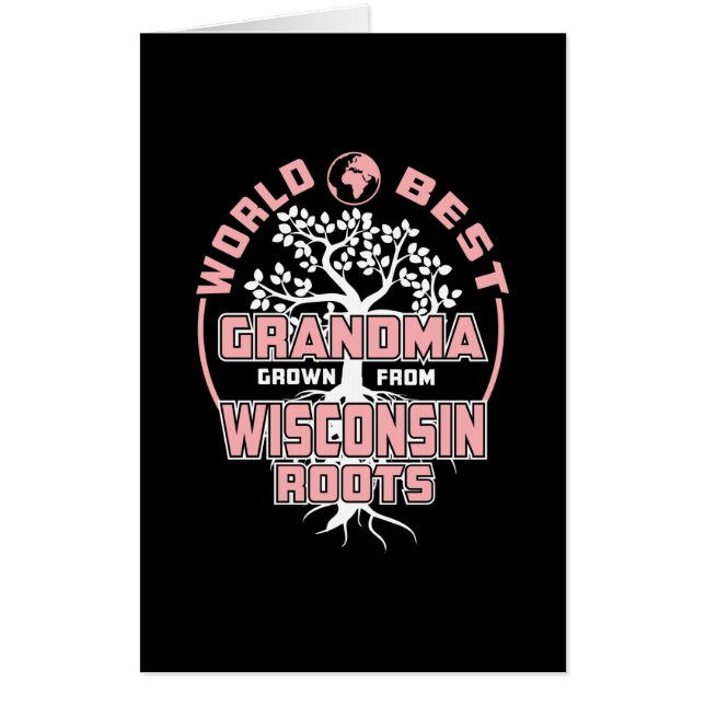 Father's Day | World Best Grandma Card (Front)