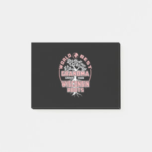 Father's Day World Best Grandma Post-it Notes