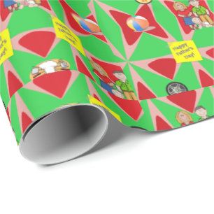 Father's Day Wrapping Paper