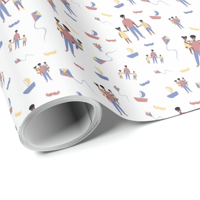 Father's Day Wrapping Paper (Roll Corner)