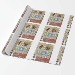 FATHER'S DAY WRAPPING PAPER