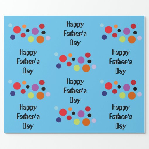 Fathers Day Wrapping Paper By Daldesignnz Zazzle