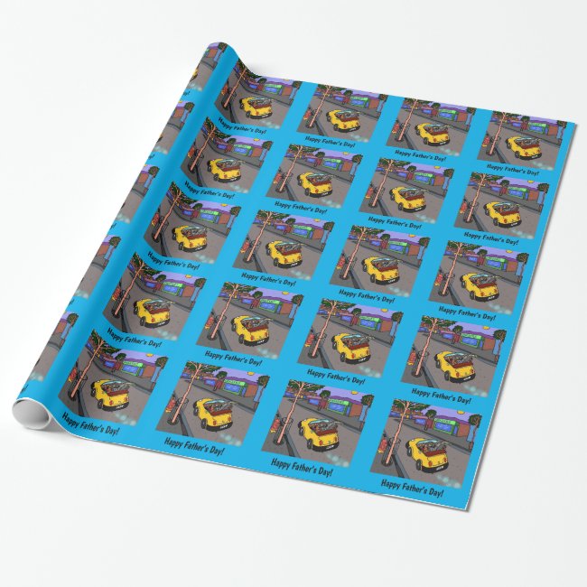 Father's Day wrapping paper by dalDesignNZ