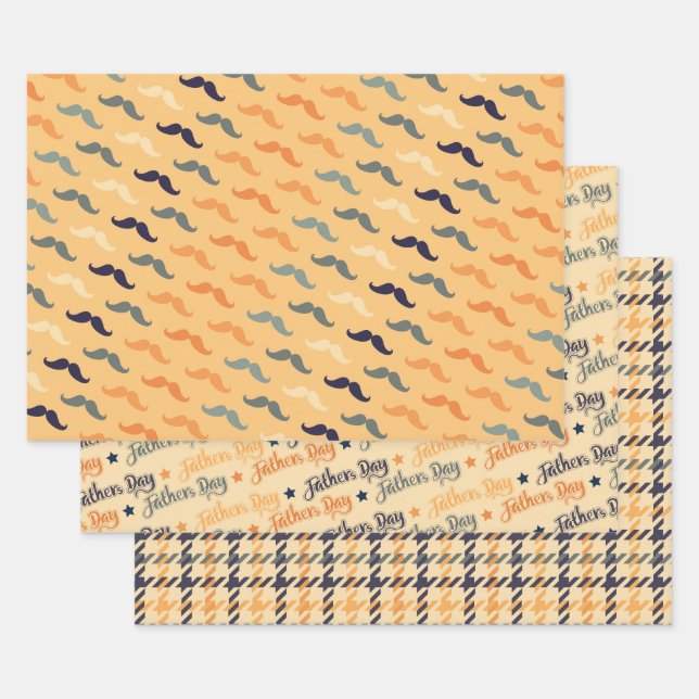 Father's Day Wrapping Paper Sheets (Set)