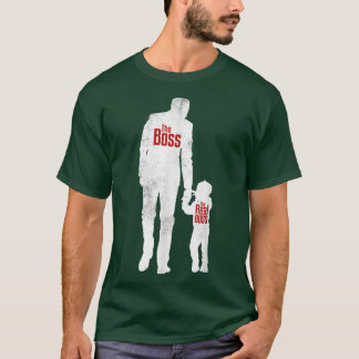 Fathers DayFor Dad The Boss The Real Boss Vintage T-Shirt