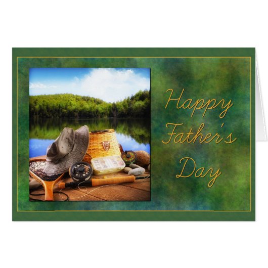 Father's Fishing Spot Cards (Front Horizontal)