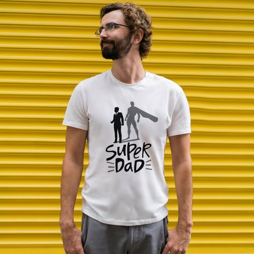 Fathers Gifts for Dad  Super Dad  Fatherâs Day  T_Shirt