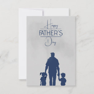 Father's Love: A Heartfelt Father's Day Greetings Thank You Card