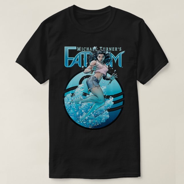 Fathom Aspen Matthews Adams Bubbles  T-Shirt (Design Front)