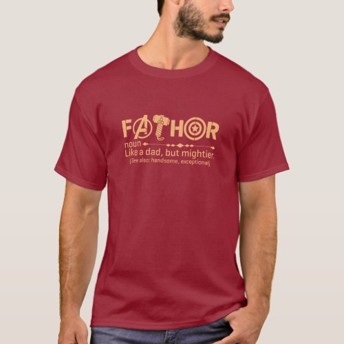 Fathor Fathers day T_shirt