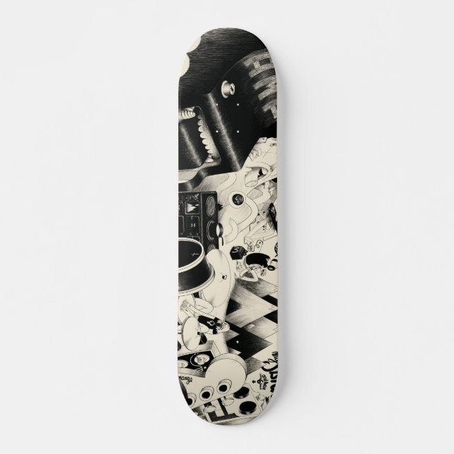 fatigue skateboard deck (Front)