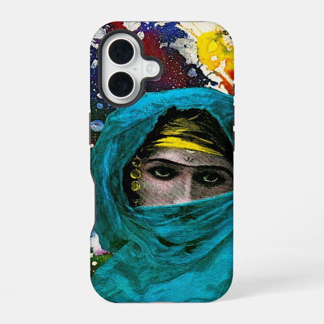 Fatima by Michael Moffa Iphone Case (Back)