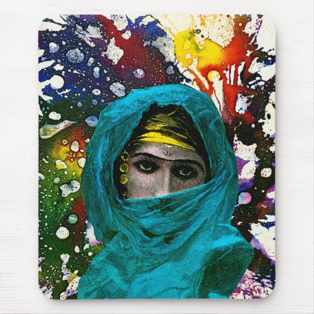 Fatima by Michael Moffa Mouse Pad (Front)