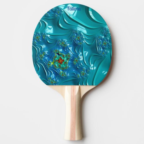 FATIMA  COOL WIN  Original Fractal  Ping Pong Paddle