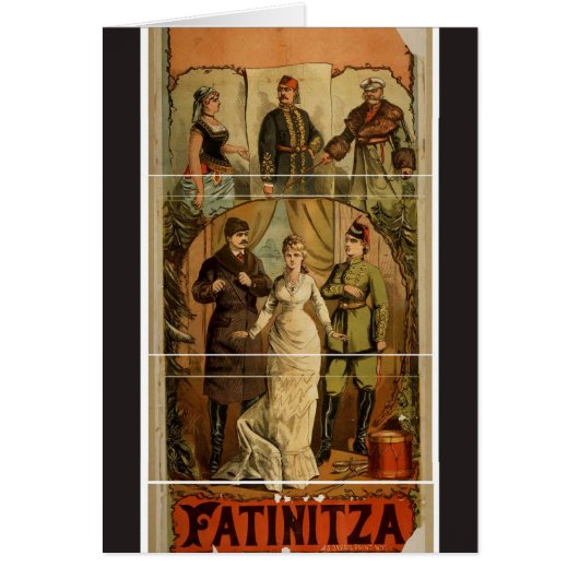 Fatinitza Vintage Theater Cards (Front)