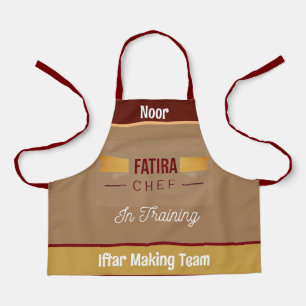 Fatira making team- kids apron