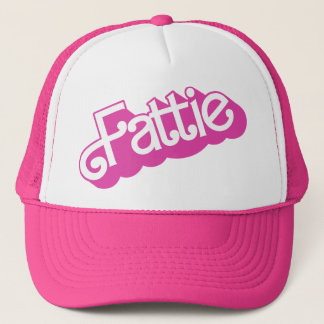 Fattie Plus Size BBW Fat Girl Retro 90's Style Trucker Hat