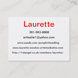 Fatty BC Business Card