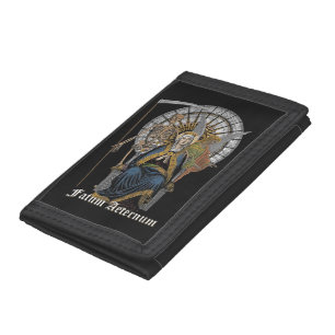 Fatum Aeternum - Gothic Design Tri-fold Wallet