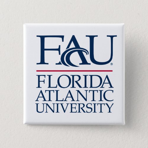 FAU Florida Atlantic University Button