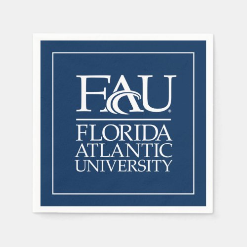 FAU Florida Atlantic University Napkins