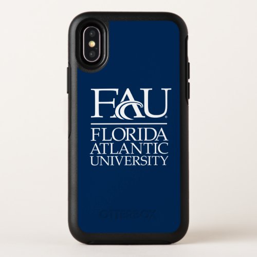 FAU Florida Atlantic University OtterBox Symmetry iPhone XS Case