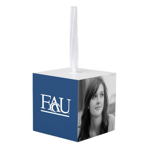 FAU Mark Cube Ornament