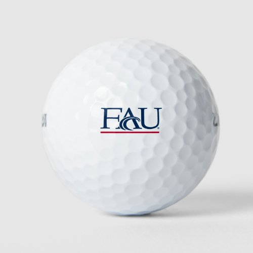 FAU Mark Golf Balls