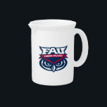 FAU Spirit Mark Beverage Pitcher<br><div class="desc">Check out these Floriday Atlantic designs! Show off your Owlsley pride with these new University products. These make the perfect gifts for the FAU Owls student, alumni, family, friend or fan in your life. All of these Zazzle products are customizable with your name, class year, or club. Go Floriday Atlantic!...</div>