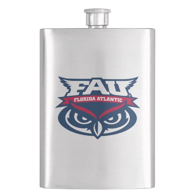 FAU Spirit Mark Flask (Front)