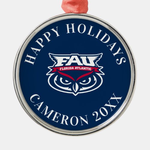 Fau Spirit Mark Metal Ornament