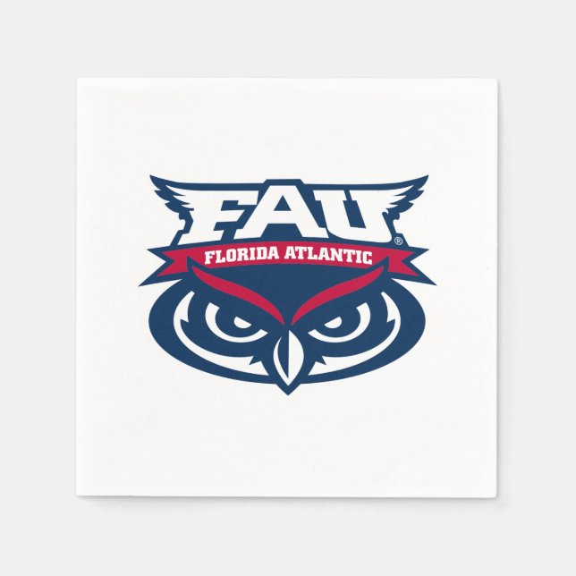 FAU Spirit Mark Napkins (Front)