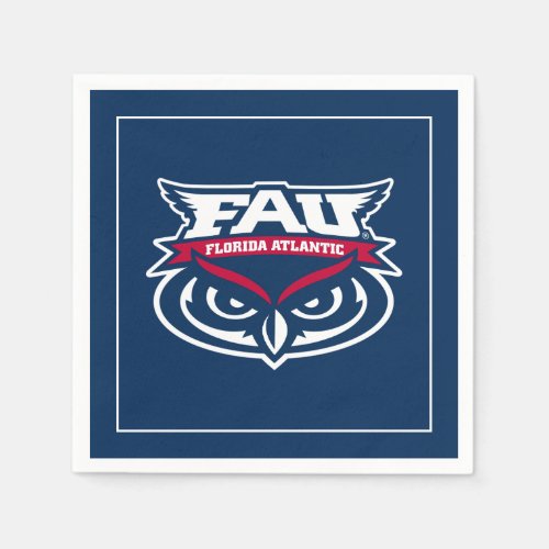 FAU Spirit Mark Napkins