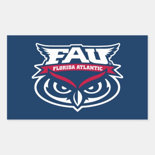 FAU Spirit Mark Rectangular Sticker