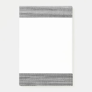 Fauc Grey Fabric Frame Post-it® Notes