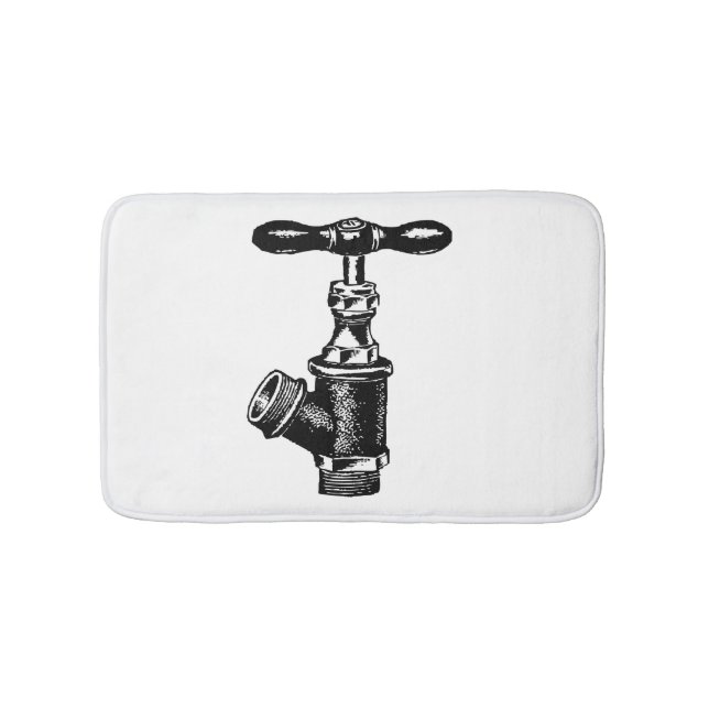 Faucet Bathroom Mat (Front)
