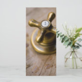 Faucet's hot cross handle (Standing Front)