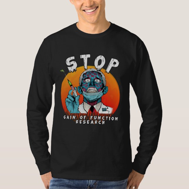 Fauci Stop Vaccine Mandate Arrest Fauci My Body Va T-Shirt (Front)