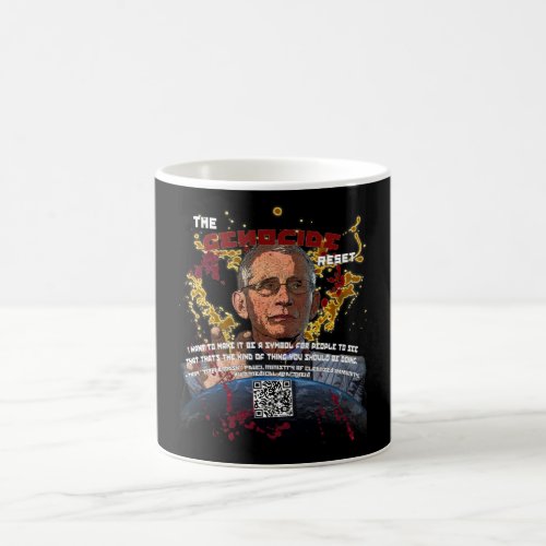Fauci The Genocide Reset Fauci 2021 Collectors Coffee Mug