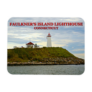 Faulkners Island Lighthouse, Connecticut Magnet
