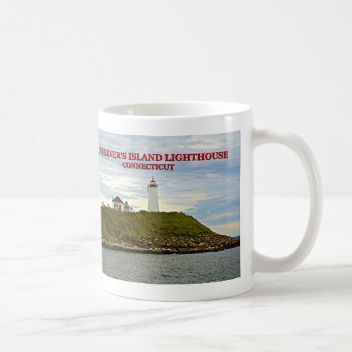Faulkners Island Lighthouse Connecticut Mug