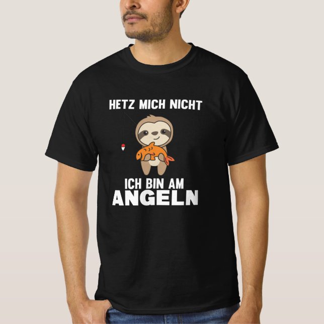 Fault I'm Funny Animals With Fish T-Shirt (Front)